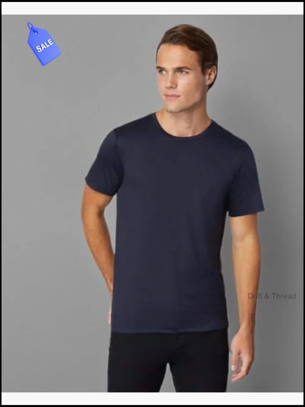 Men's Cool Classic Crewneck T-Shirt, Anti-Odor, Quick Dry, Stretch